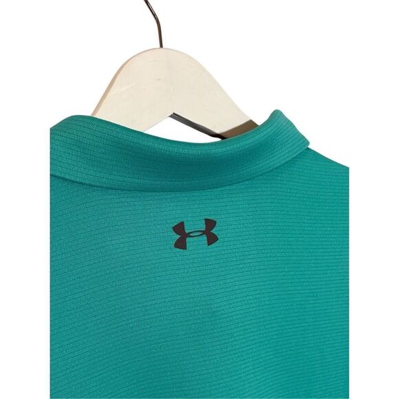 Under Armour Tech golf polo - teal - 2XL - Picture 4 of 7